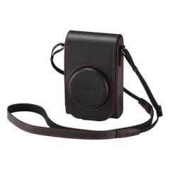 Panasonic TZ100KIT-LE-R Kit - Battery + Black/Red Leather Case