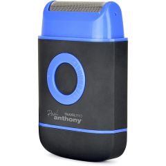 Paul Anthony H5001 Battery Operated Shaver + Trimmer Black Blue