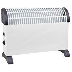 Pro Elec PEL00939 2Kw Convector Heater 3 Heat Settings And Thermostat White