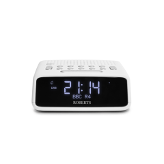 Roberts Radio ORTUSDABW Ortus DAB Clock Radio White