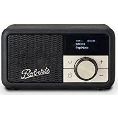 Roberts Radio REV-PETITEBK DAB / Dab+ / FM Portable Radio With Bluetooth, Rechargeable Black