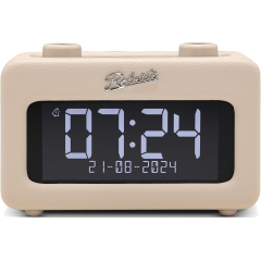 Roberts Radio REV-RESTPC Dab+ / FM RDS / Bluetooth Alarm Clock Radio Pastel Cream