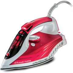 Russell Hobbs 23990 2600W Ultra Steam Pro Iron Red