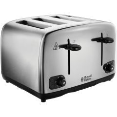 Russell Hobbs 24090 Adventure 4 Slice Toaster Stainess Steel