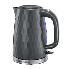 Russell Hobbs 26053 Honeycomb Kettle, Grey Grey 
