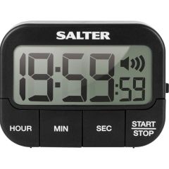 Salter 0355 Loud Beeper Electronic Timer Black
