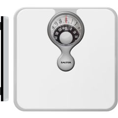 Salter 0484 Magnifying Lens Mechanical Scales White/Silver