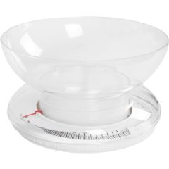 Salter 0811 3Kg Mechanical Kitchen Scales Clear/White
