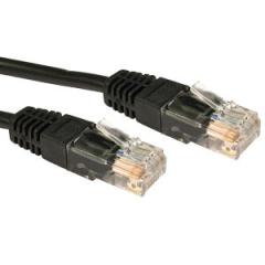 Spire URT-600K 0.5Mtr Cat5e Cable Black