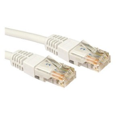 Spire URT-602W Moulded Cat5e Patch Cable, 2 Metres, Full Copper, White