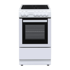 Statesman C050ESCW 50cm Single Cavity Electric Cooker - White