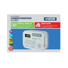 Status SDCMA3AA1PB4 Carbon Monoxide Alarm - Monitors And Displays White