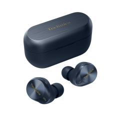 Technics EAH-AZ80E-A True Wireless Noise Cancelling Earphones With Multipoint Bluetooth Midnight Blu