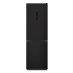 Teknix FFH1865BIX 304L Fridge Freezer, Total No Frost Black Steel
