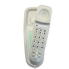 TEL UK 18008W Bilbao White Slim Corded Phone