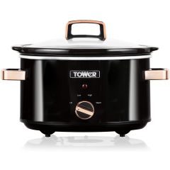 Tower T16018RG 3.5 Litre Slow Cooker Rose Gold