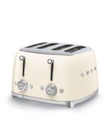Smeg TSF03CRUK Toaster, Cream