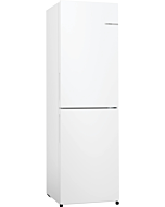 Bosch Kgn27nweag Series 2 Freestanding Frost Free Fridge Freezer 182.4 X 55Cm White