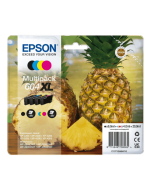 Epson C13T10H64010 604Xl High Capacity Multipack - Full Set Of 4 Ink Cartridges - Pineapple Multipac