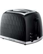 Russell Hobbs 26061 2 Slice Black Honeycomb Collection Toaster