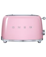 Smeg TSF01PKUK Toaster, Pink