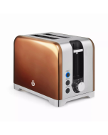Swan ST19031COP Solace 2 Slice Toaster Copper