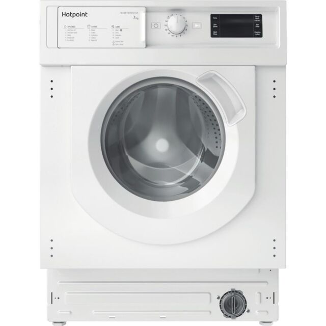 Hotpoint BIWMHG71483UKN Bi Natis Washer 7Kg 1400Spin White Antistain White