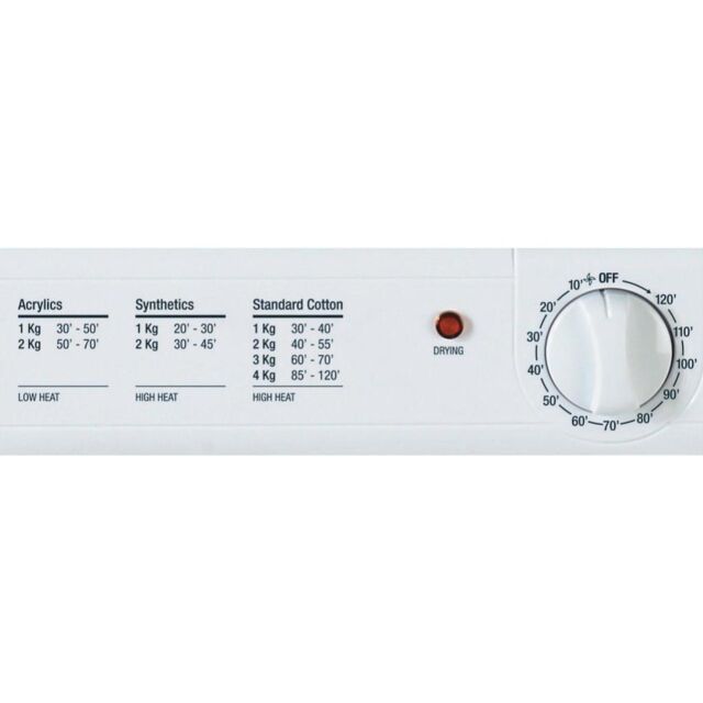 Hotpoint NV4D 01 P (UK) Vented Tumble Dryer - White
