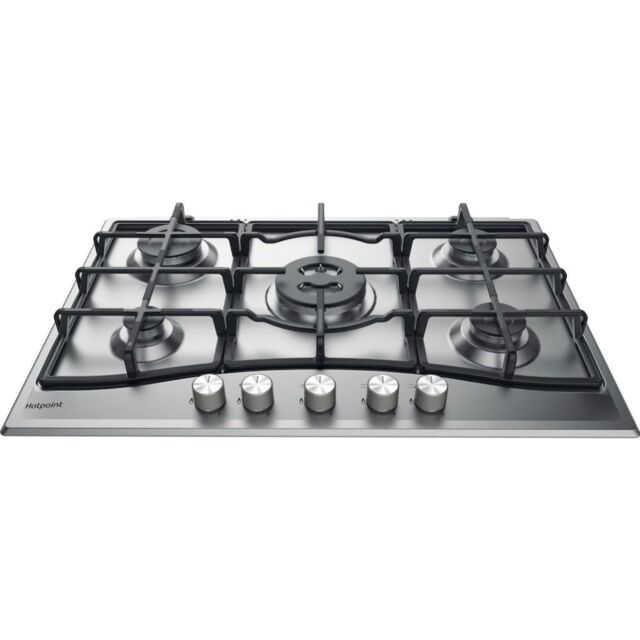 Hotpoint PCN 751 T/IX/H Gas Hob - Stainless Steel