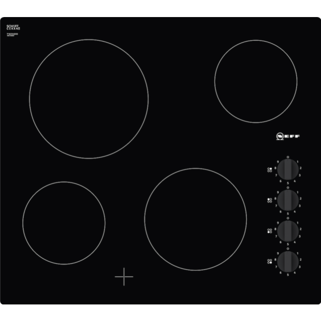 Neff T16CK40X0, Electric hob