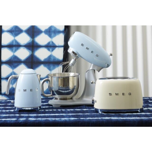 Smeg TSF01CRUK Toaster, Cream