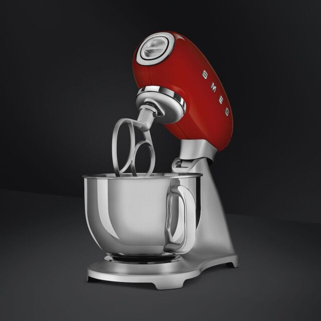 Smeg SMF02RDUK Stand Mixer, Red