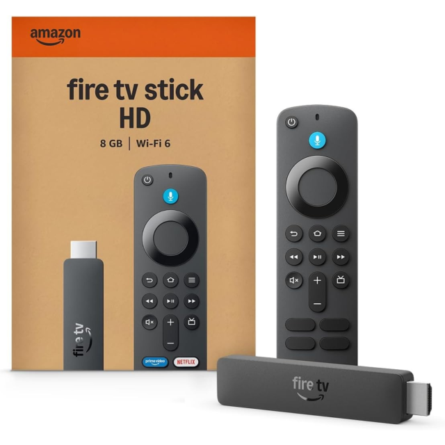 Amazon FIRE STICK HD Fire TV Stick HD 8Gb Wi-Fi 6 Black