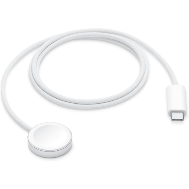 Apple MT0H3ZM/A Watch Magnetic Fast Charger To USB-C Cable (1M) White