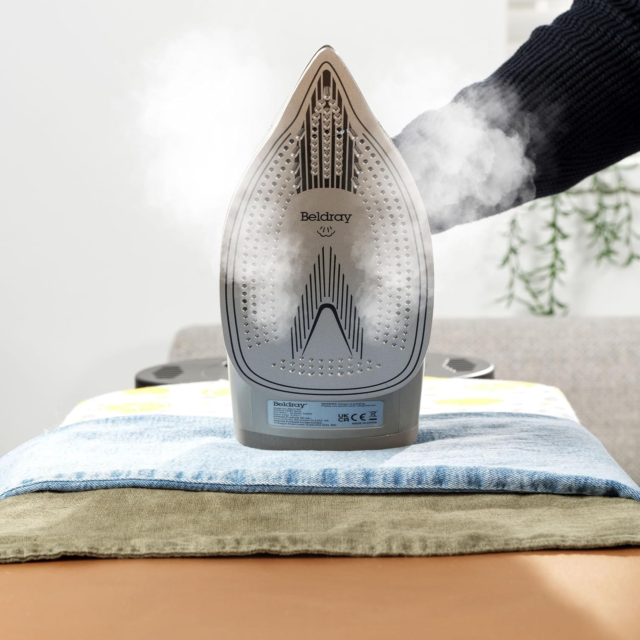 Beldray BEL01847R Precision One - Single Temperature Steam Iron 3200W Blue