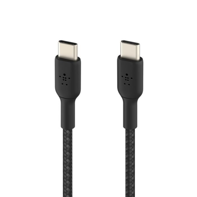 Belkin CAB004BT2MBK Braided USB-C To USB-C Cable 60W 2M Black