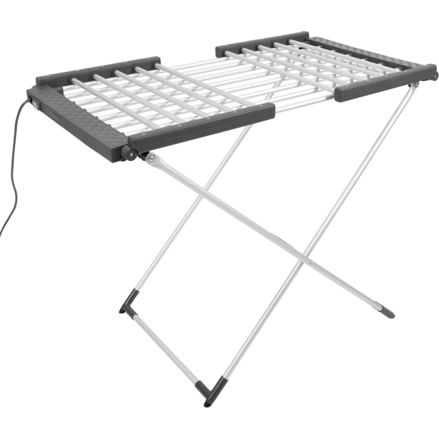 Black And Decker BXAR0001GB Electric Heated Winged Airer Silver