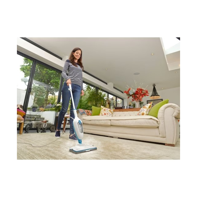Black And Decker Fsmh13e10-Gb White Steam Mop