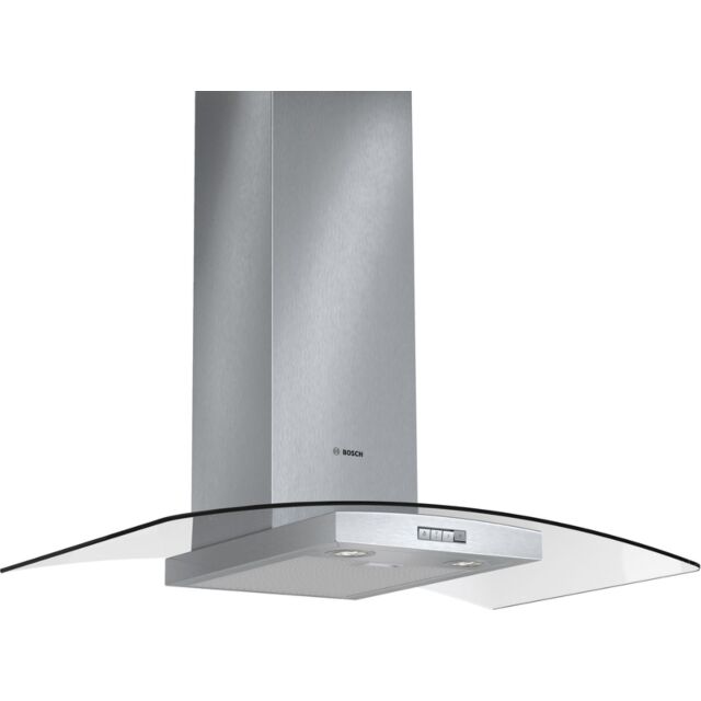 Bosch DWA094W51B Chimney Extractor Hood With Glass Canopy