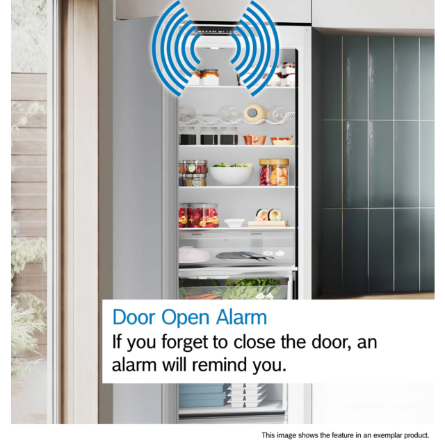 Bosch KIN86NSE0G, Built-in fridge-freezer with freezer at bottom