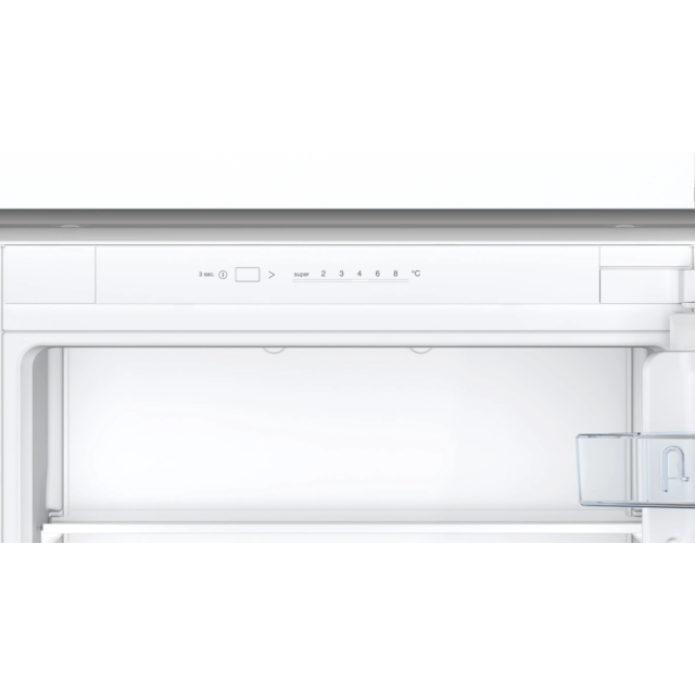 Bosch KIV87NSE0G, Built-in fridge-freezer with freezer at bottom