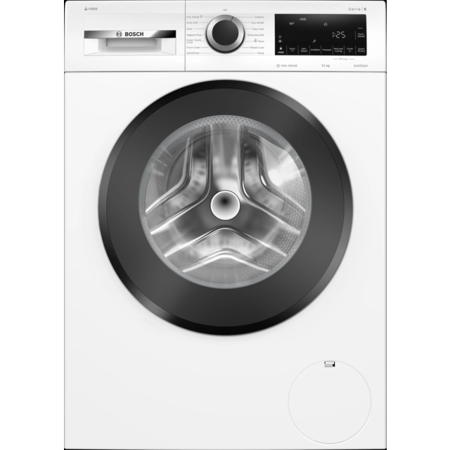 Bosch WGG254F1GB Series 6, Washing Machine, Front Loader, 10 Kg, 1400 Rpm White