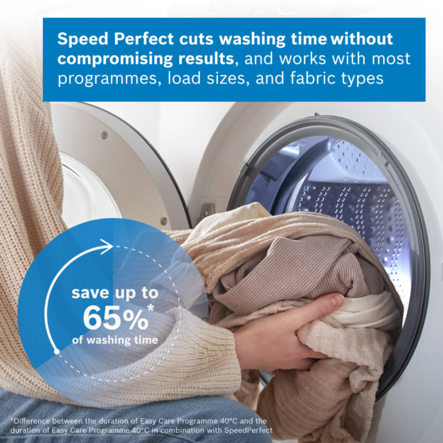 Bosch WGG254F1GB Series 6, Washing Machine, Front Loader, 10 Kg, 1400 Rpm White