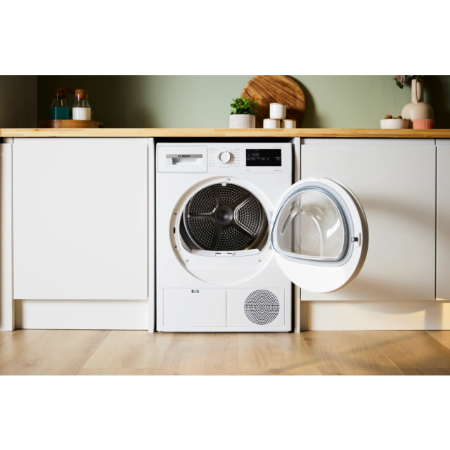 Bosch WTH85225GB Series 4, Heat Pump Tumble Dryer White