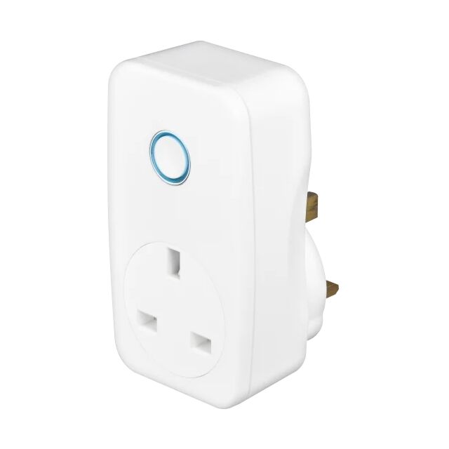 British General AHC/U Power Adaptor Wifi Controlled, 13A Adaptor White