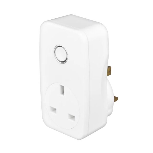 British General AHC/U Power Adaptor Wifi Controlled, 13A Adaptor White