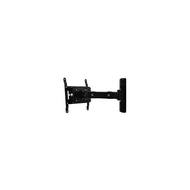 BTech BT7514 Single Arm Flat Screen Wall Mount With Tilt & Swivel Black