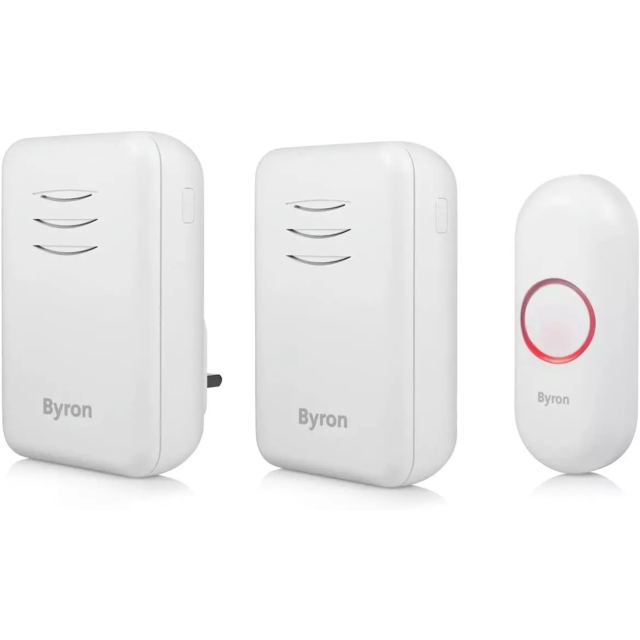 Byron 22314 Twinpack Wireless Doorbell Set