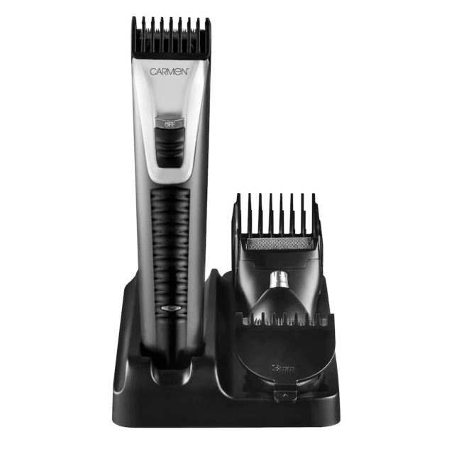 Carmen C81239BLK 9-In-1 Grooming Set Black