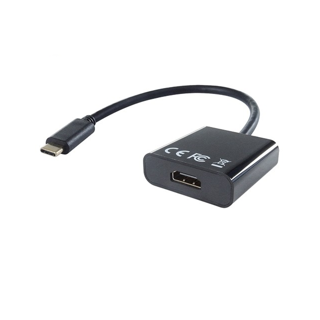 Connekt gear 26-0402 USB 3.1 Type C To HDMI Active 4K Adapter - Male To Female Black